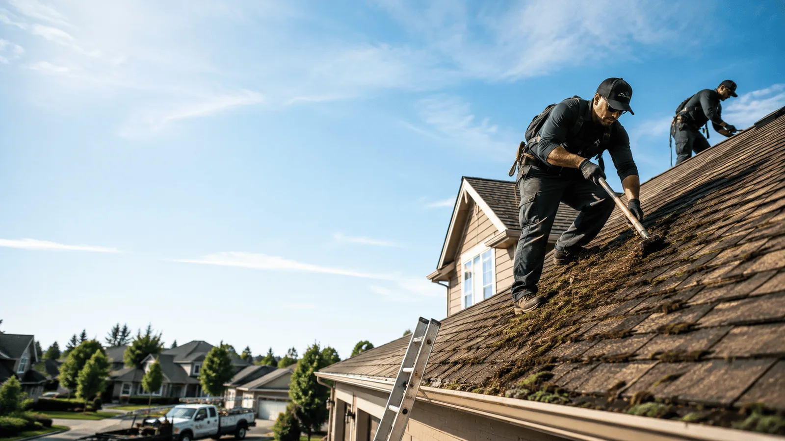 Roof Moss Removal in Preston, OK near me